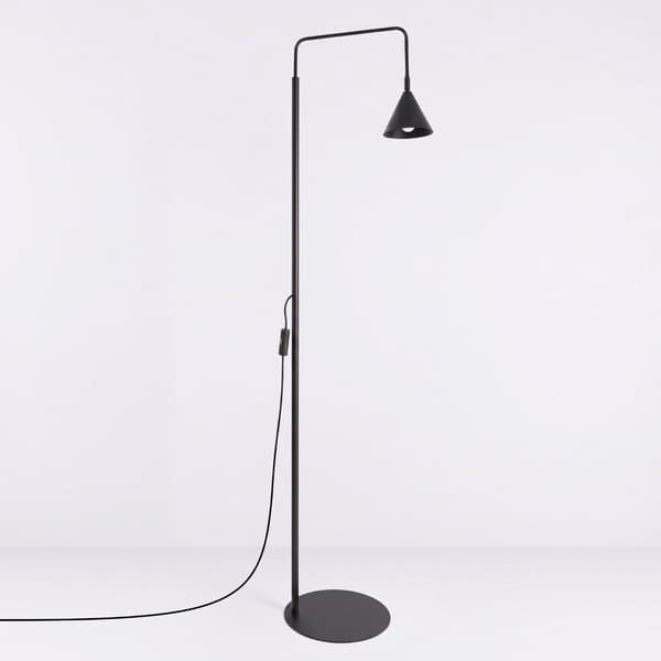 Golvlampa NOX svart