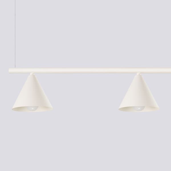 Ljuskrona NOX 4L beige