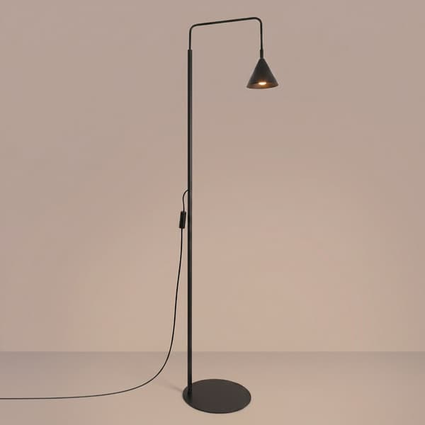 Golvlampa NOX svart