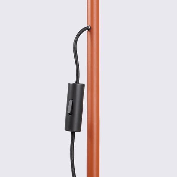 Golvlampa NOX röd ockra