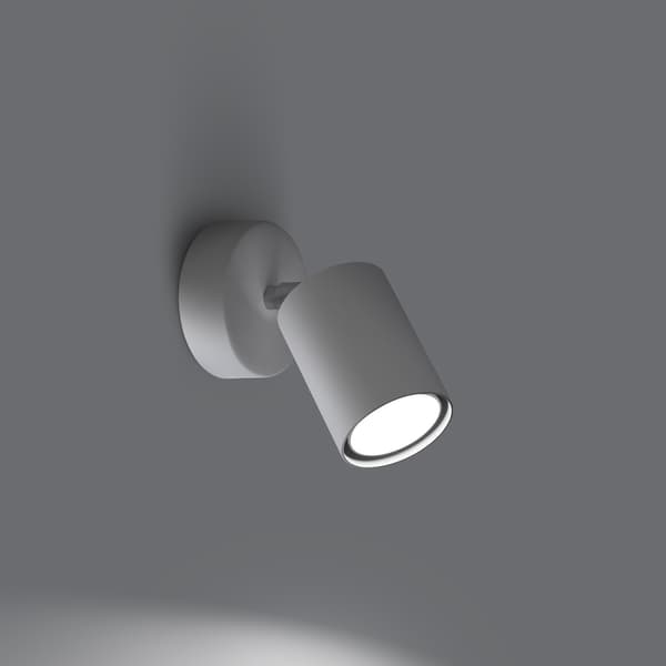Vägglampa LEMMI 1 vit