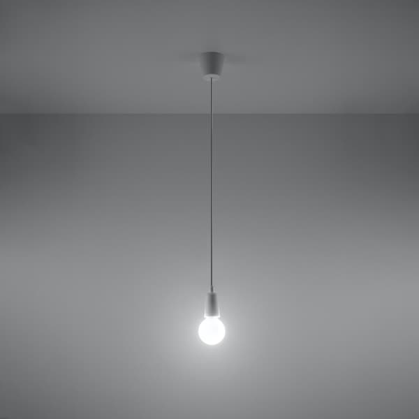 Pendel lampa DIEGO 1 vit