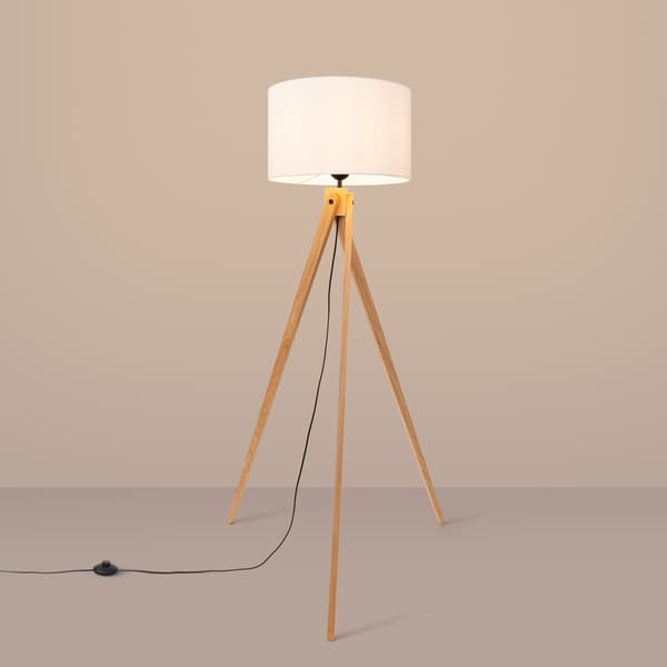 Golvlampa NATT vit