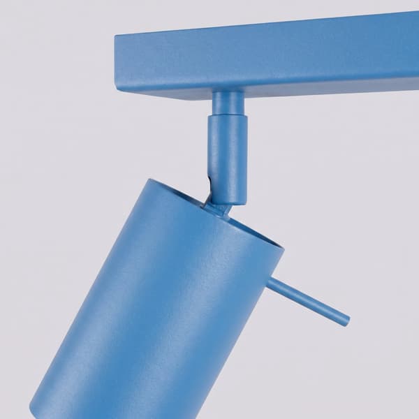 Taklampa RING 6L azurblå