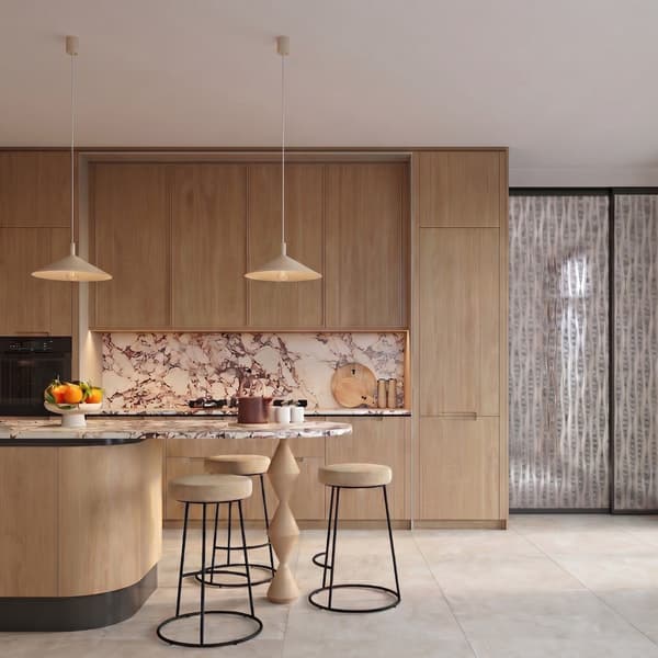 Pendellampa NOX 40 beige