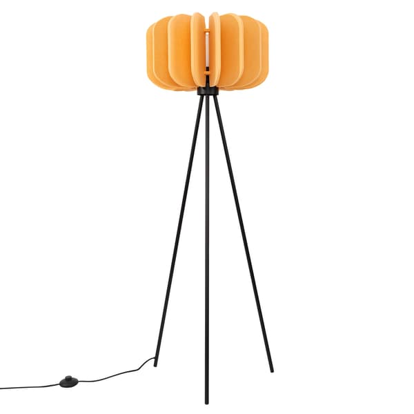 Golvlampa MULA 45 gul