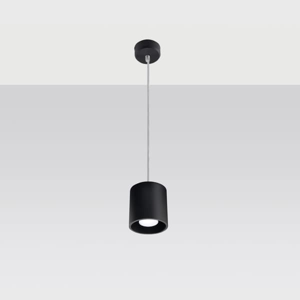 Hängande lampa ORBIS 1 svart