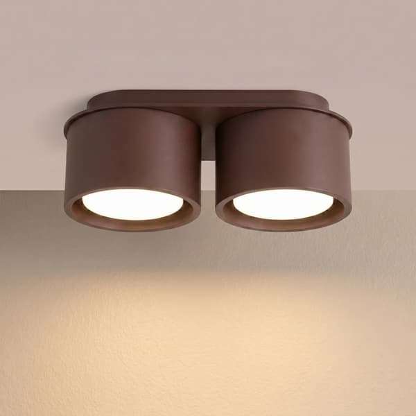 Taklampa MODO 2 brun Gx53