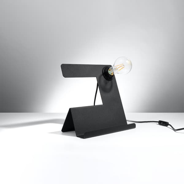 Bordslampa INCLINE svart