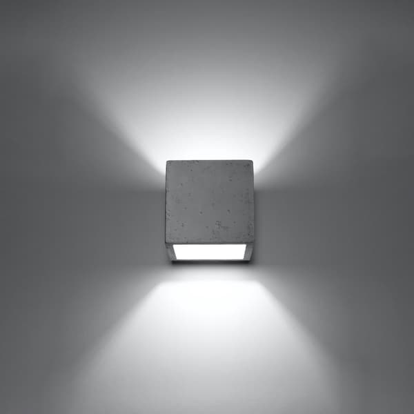 Vägglampa QUAD betong