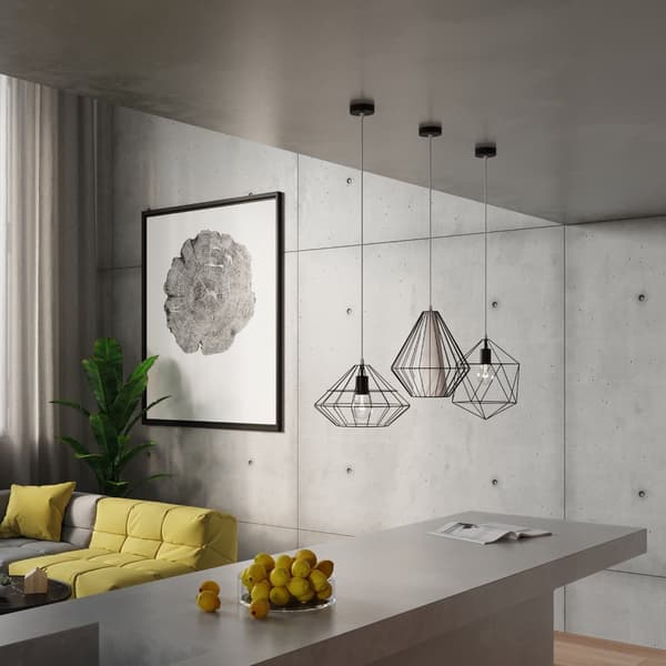 Pendel lampa UMBERTO svart