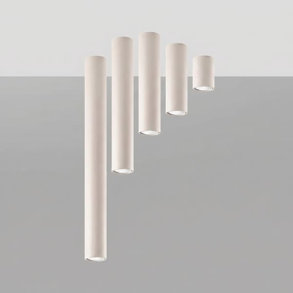 Taklampa LAGOS 10 beige