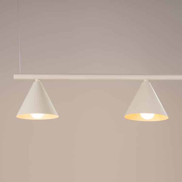 Ljuskrona NOX 4L beige