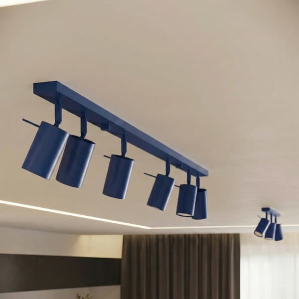 Vägglampa RING ultramarinblå