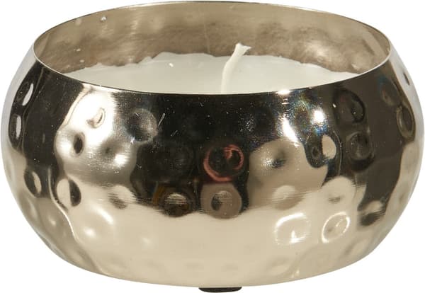 Ljus Silver Metall 9,5 cm