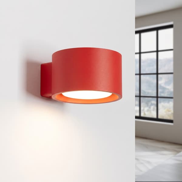Vägglampa MODO 1 röd Gx53