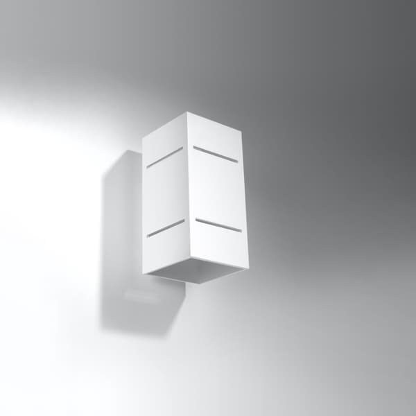 Vägglampa BLOCCO vit