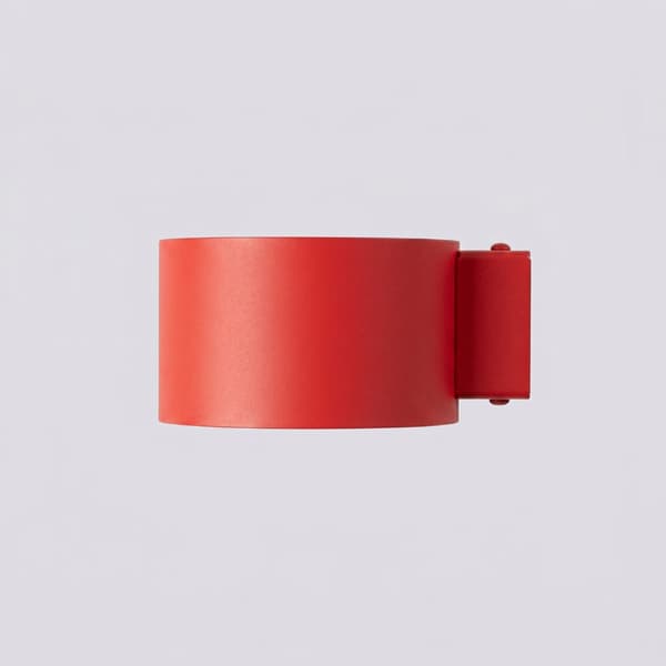Vägglampa MODO 1 röd Gx53