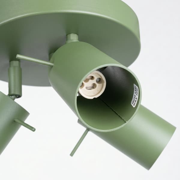 Taklampa RING 3P salvia