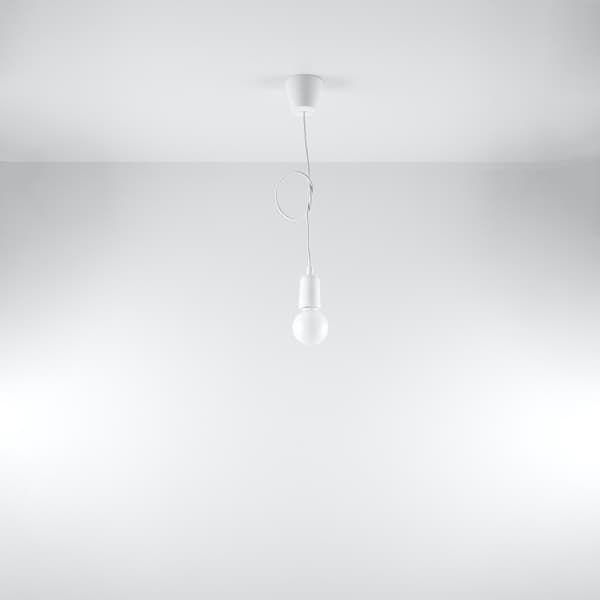 Pendel lampa DIEGO 1 vit