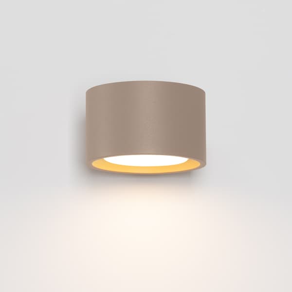 Vägglampa MODO 1 gråbrun Gx53