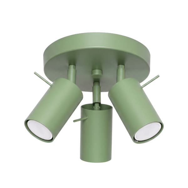 Taklampa RING 3P salvia