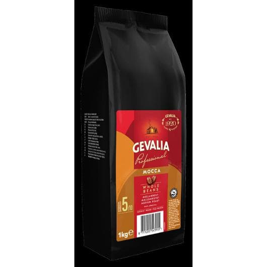 Kaffe GEVALIA Mocca Hela bönor 1kg 8/krt