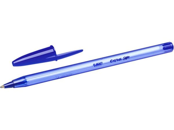 Kulpenna BIC Cristal Soft 1,2 blå 50st