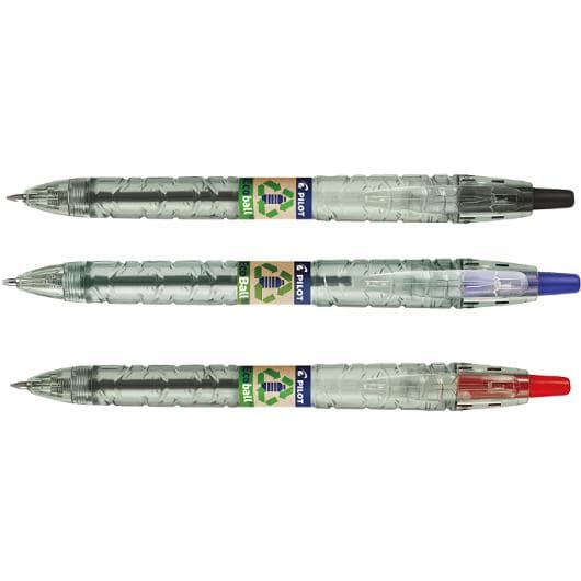 Kulpenna PILOT Ecoball 1mm svart 10st