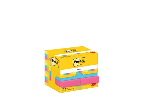 Notes POST-IT Energetic 38x51mm 12st