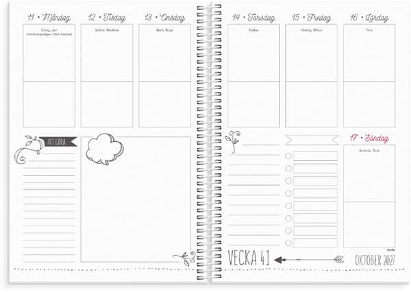 Kalender Doodle 2027