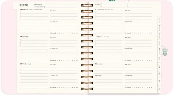 Life Planner Japan Style 2027