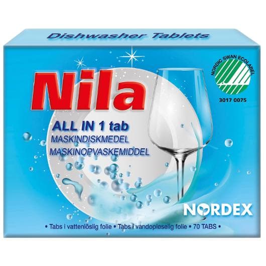 Maskindisk NILA All in 1 tab. 70/fp