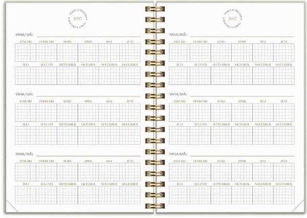 Life Planner Essentials A6 2027