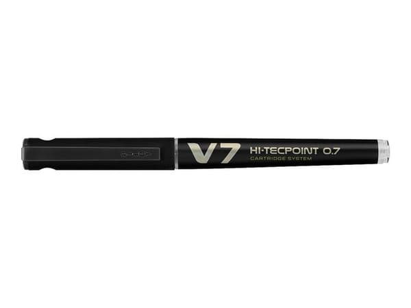 Bläckkulpenna PILOT Hi-Tec V7 svart 10st