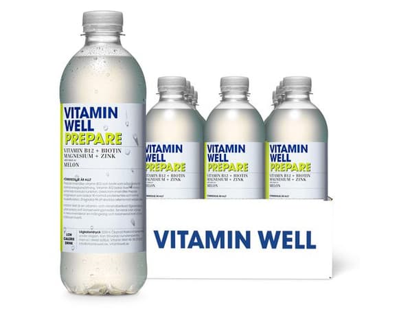 Dryck VITAMIN WELL Prepare 50cl 12st