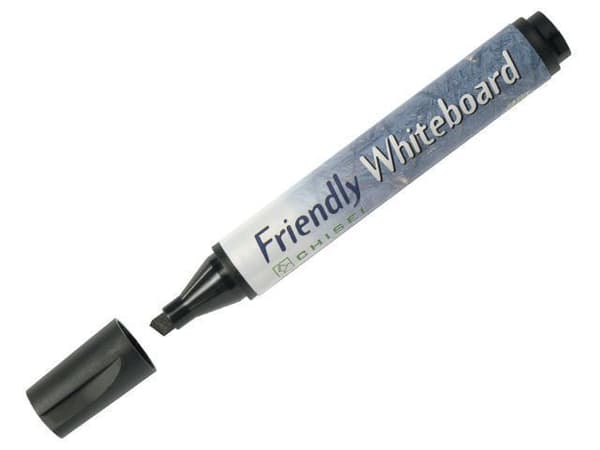 Whiteboardpenna FRIENDLY sned svart 10st