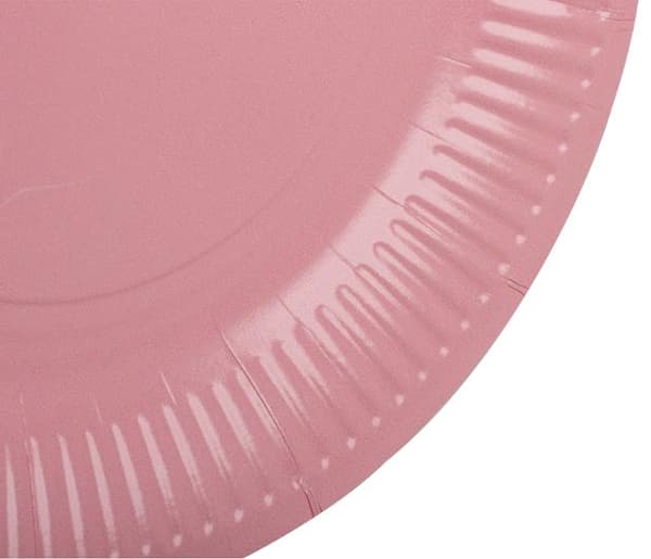 Tallrik PRONAPPE papper 23cm rosa 20/fp
