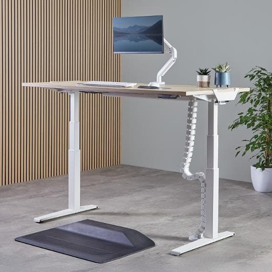 Kabelsamlare FELLOWES CableSpine vit