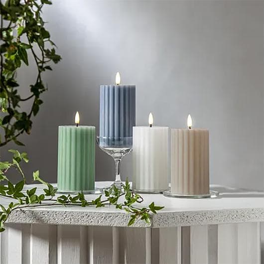 Blockljus STAR T LED Stripe 15cm grön
