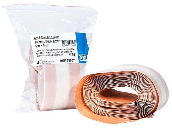Plåster AKLA soft 1mx6cm
