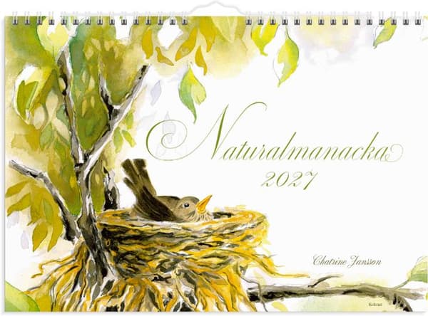 Väggkalender Naturalmanacka 2027