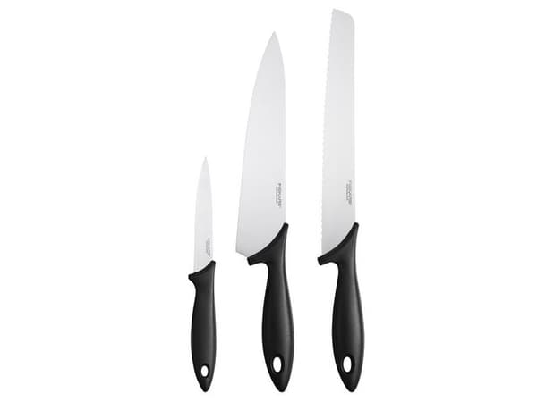 Knivset FISKARS Essential 3 delar