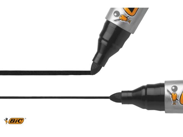 Märkpenna BIC Eco 2000 svart 12st