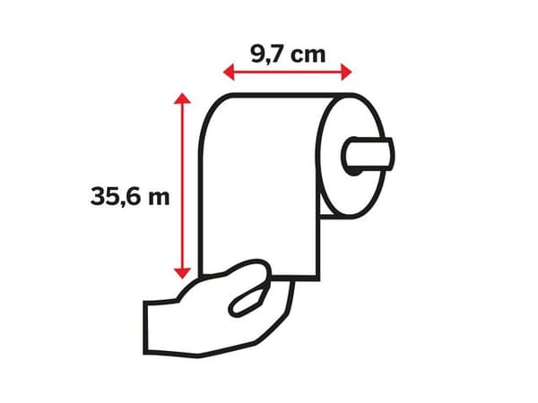 Toalettpapper KATRIN Plus 285 Soft 42/fp