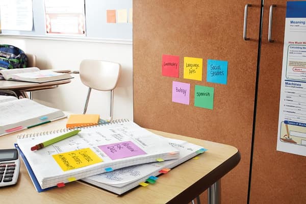 Notes POST-IT SS Rainbow76x76mm 12st