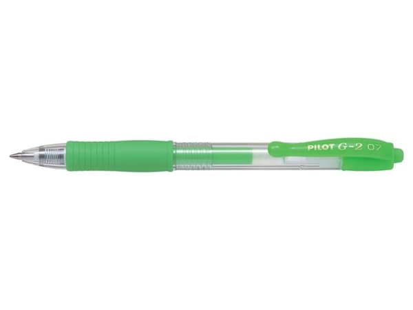 Gelpenna PILOT G2 Plus 0,7 Limegrön 12st