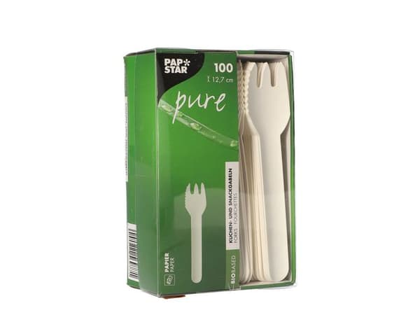 Bestick Kombigaffel papper 12,7cm 100/fp