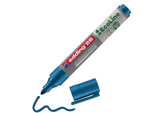 Whiteboardpenna EDDING Eco 28 blå 10st