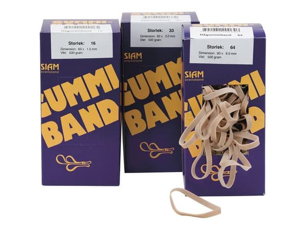 Gummiband 60x1,5mm nr16 500g 2000/fp